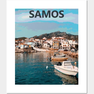 Samos Posters and Art